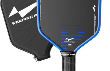 Unleashing Fun: A Rally with the Warping Point Rhythm 16MM Pickleball Paddle!