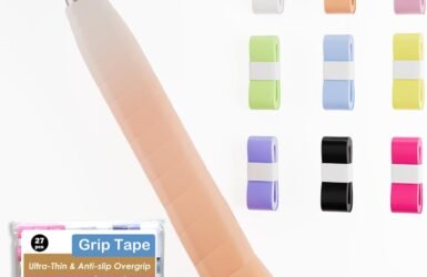 Ace Your Game with the 27 Pack Tennis Racket Grip Tape: A Colorful Touch for Every Swing!
