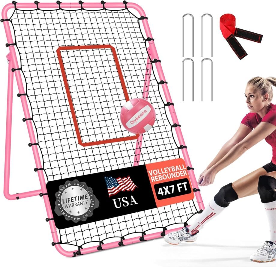 Bounce Into Action: A Review of the Adjustable Volleyball Rebounder Net 7x4 ft!