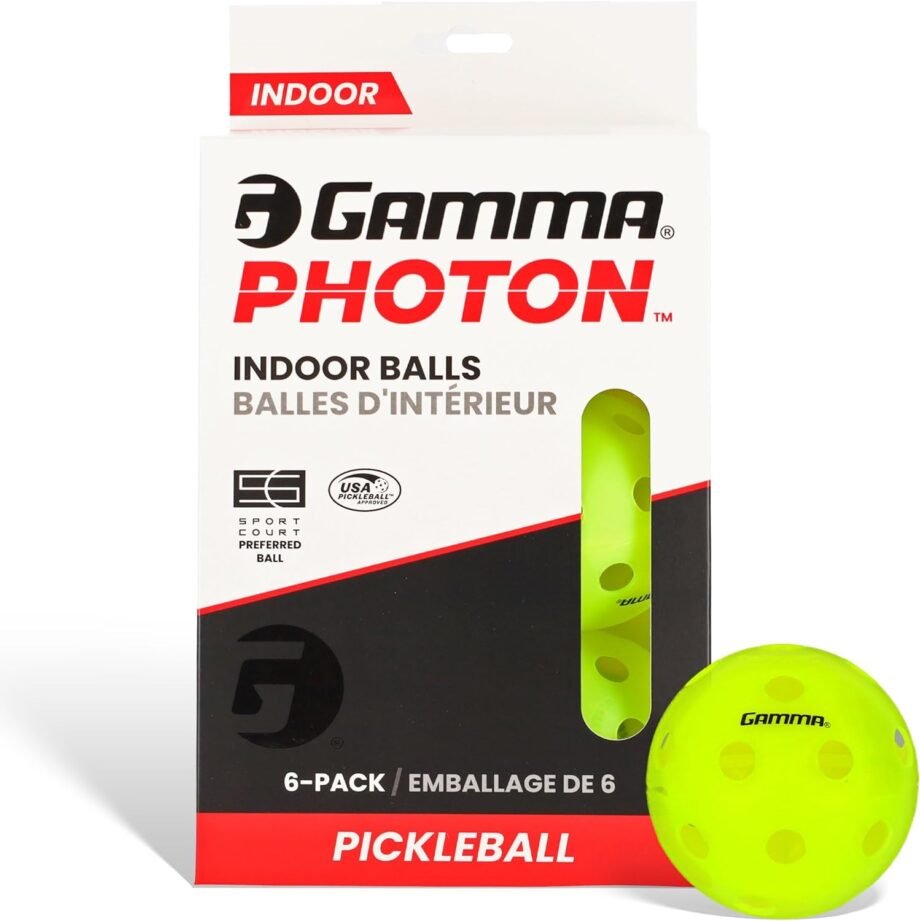Smashing Fun with Gamma Photon Indoor Pickleballs: A Review of the Ultimate Game-Changer!