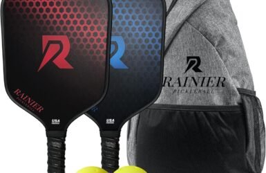 Pickleball Perfection: Unleashing Fun with the 16mm Fiberglass Paddle Set!