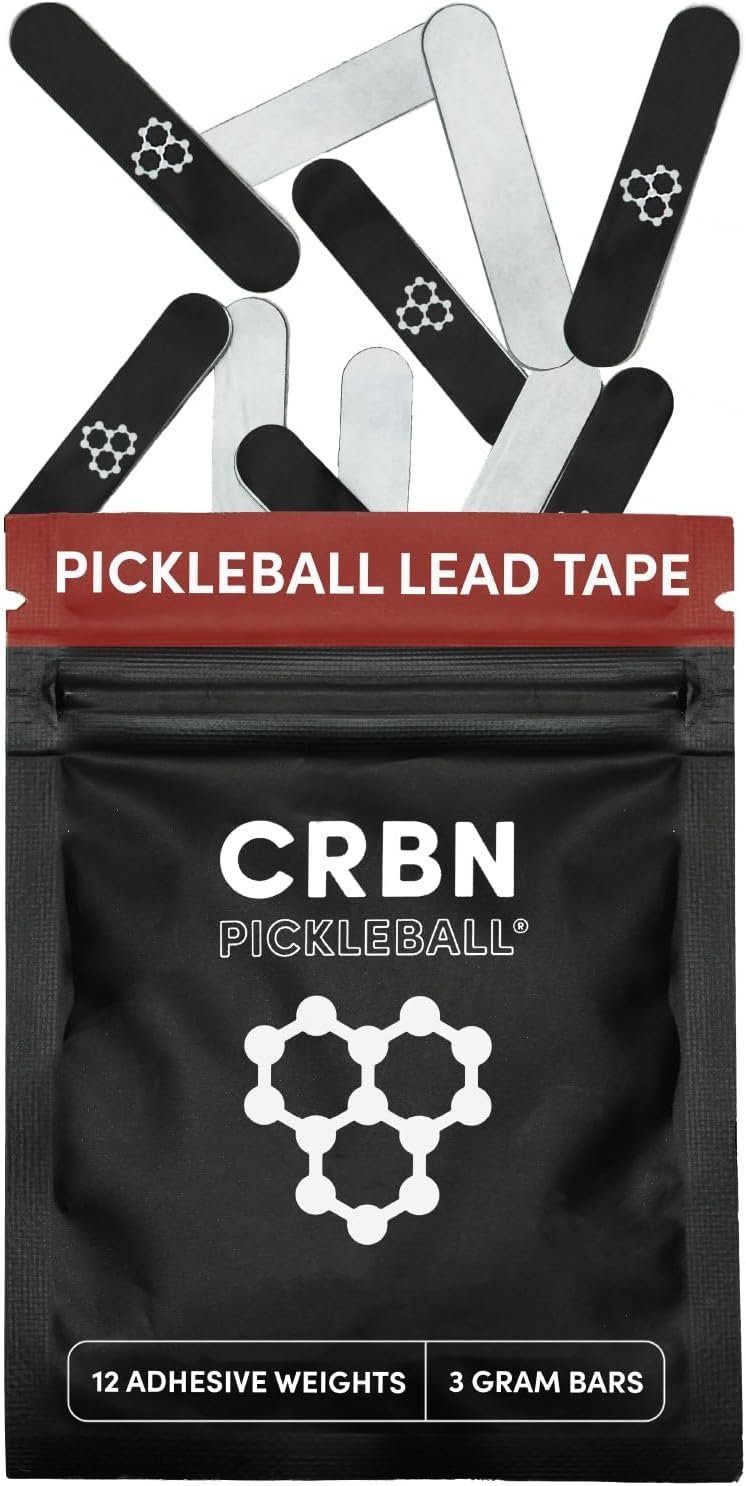 Lighten Your Game: CRBN Tungsten and Lead Tape Review for Pickleball Paddles!