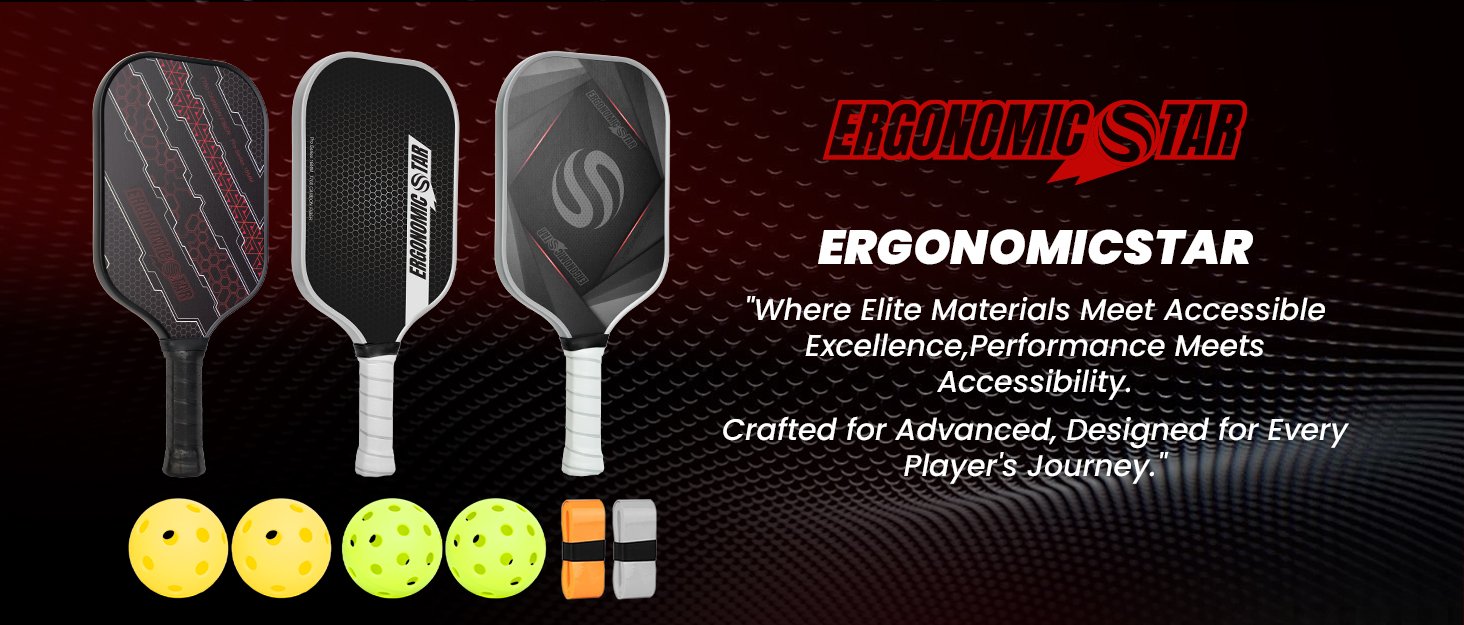 Ergonomicstar Elite Series Pickleball Paddles