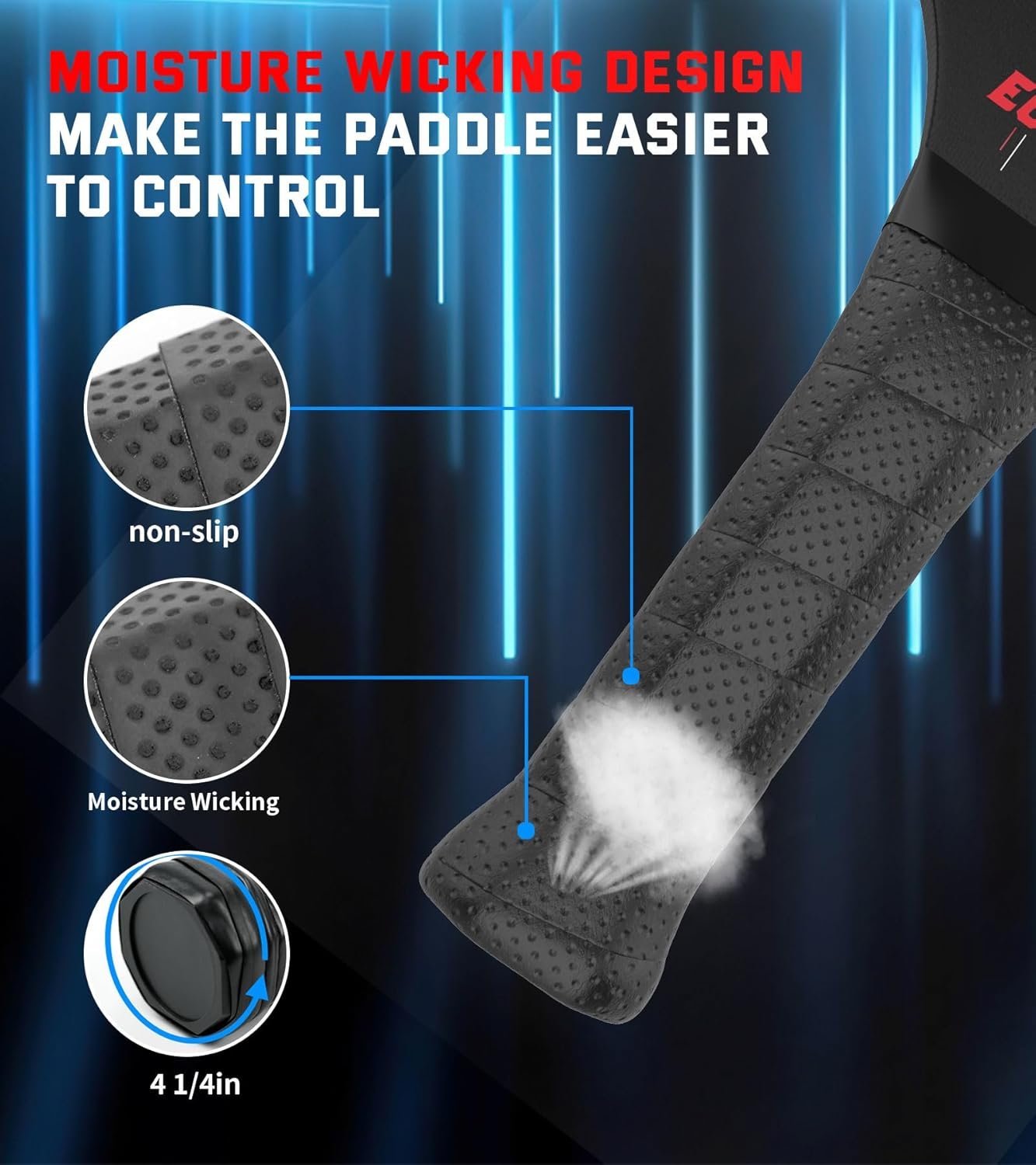 EUCARLOS Premium Wood Pickleball Paddles