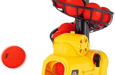 Score Big Fun with the Furlihong 681TPCBH: The Ultimate 4-in-1 Pitching Machine for Every Aspiring Athlete!