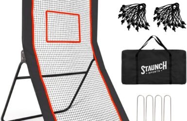 Score Big with the Ultimate 4x7ft Lacrosse Rebounder: Your Go-To Training Buddy!