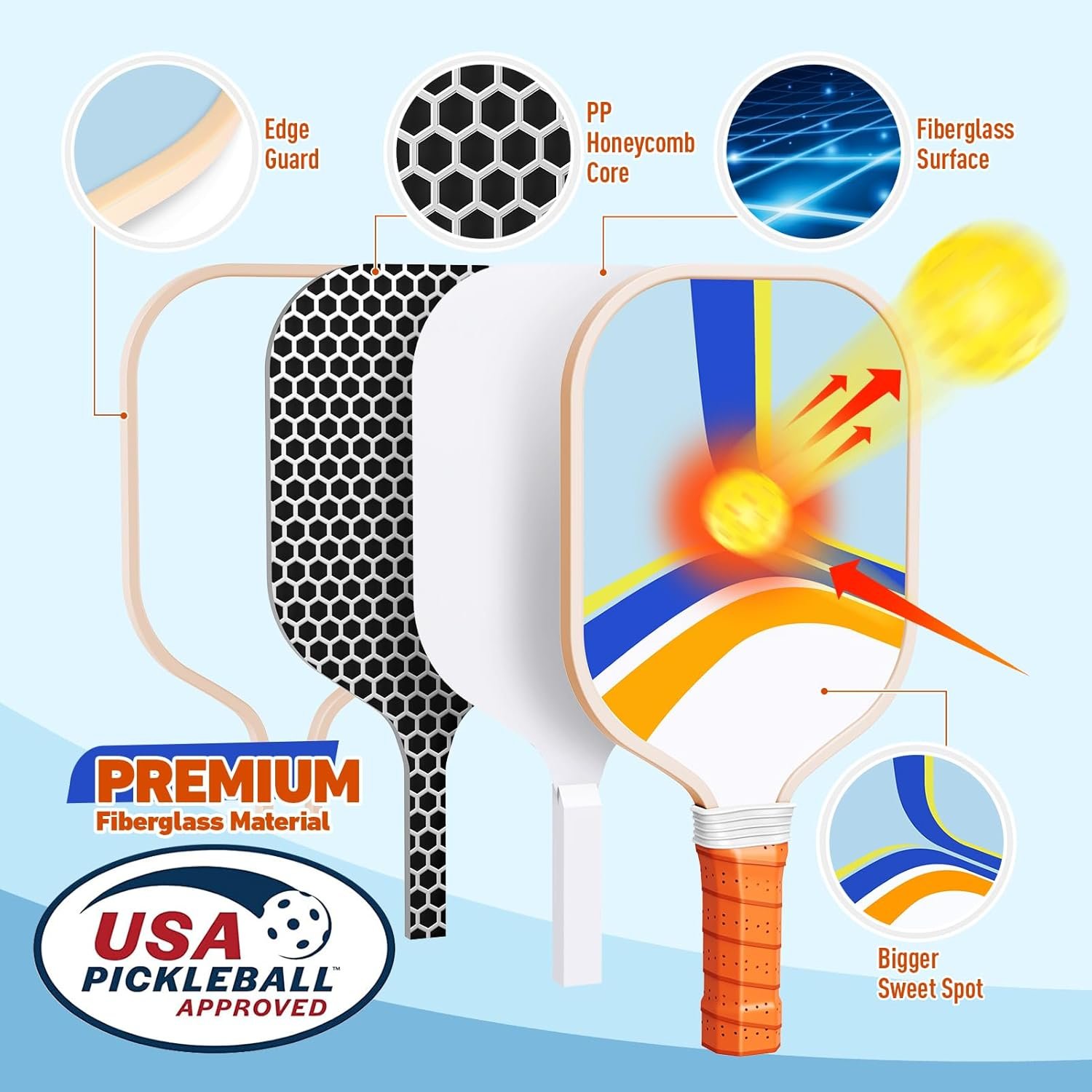 Sprypals Pickleball Paddles
