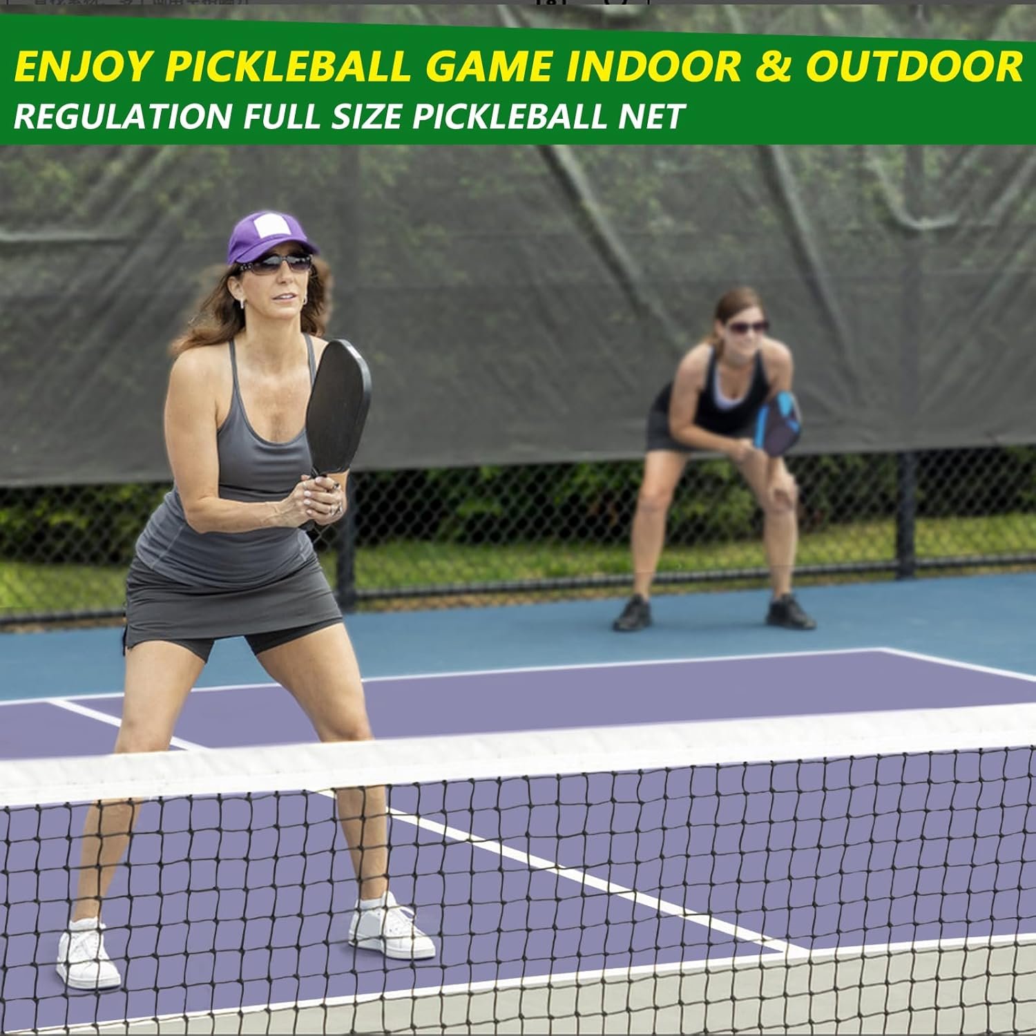 REAHOISY Portable Pickleball Net