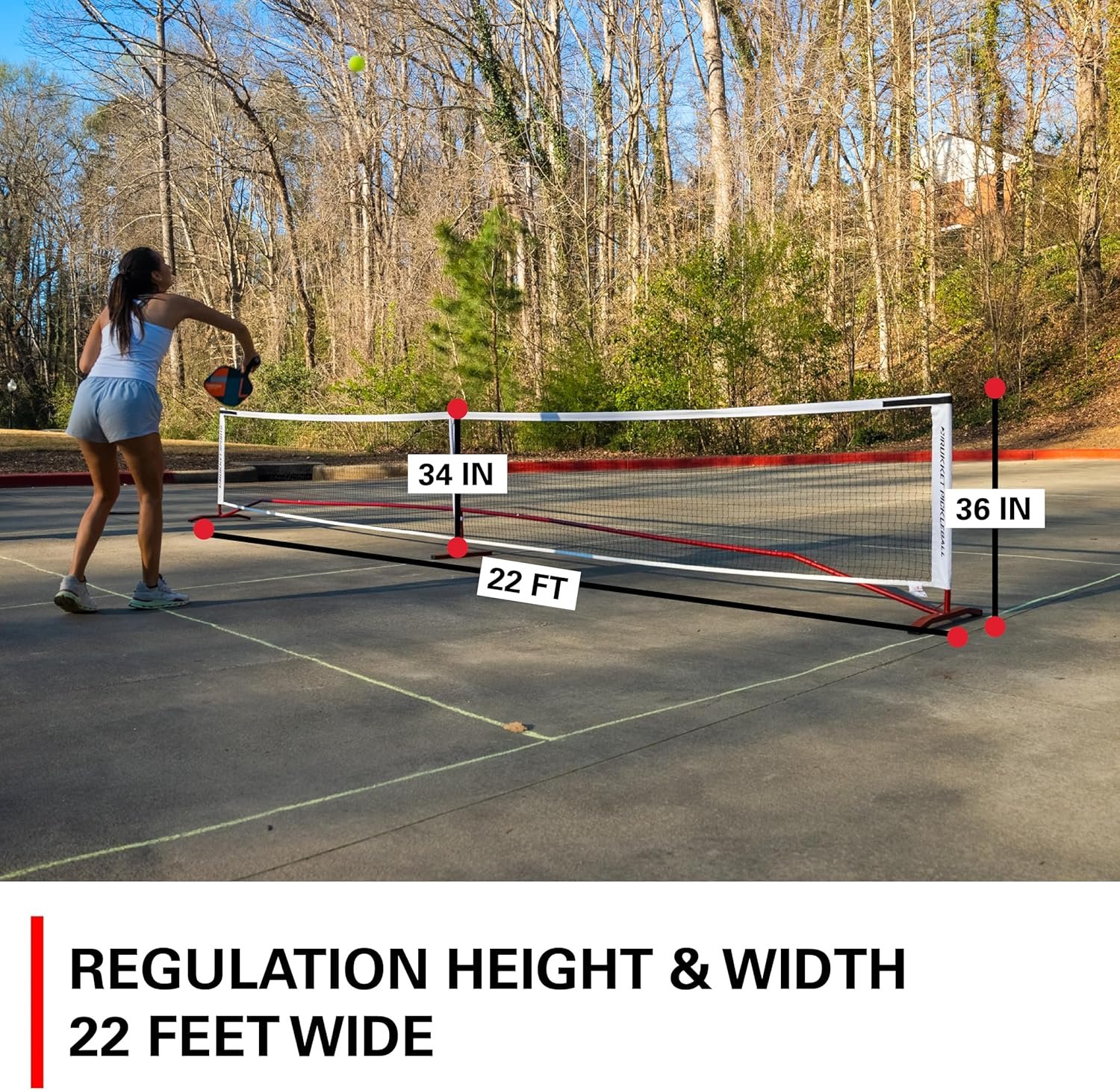 Rukket Regulation Pickleball Net