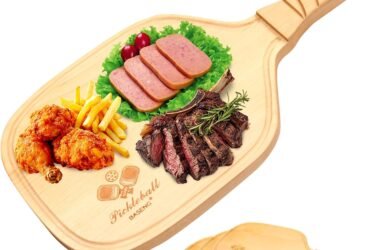 Serving Up Fun: The Pickleball Charcuterie & Cutting Board That Scores Big!