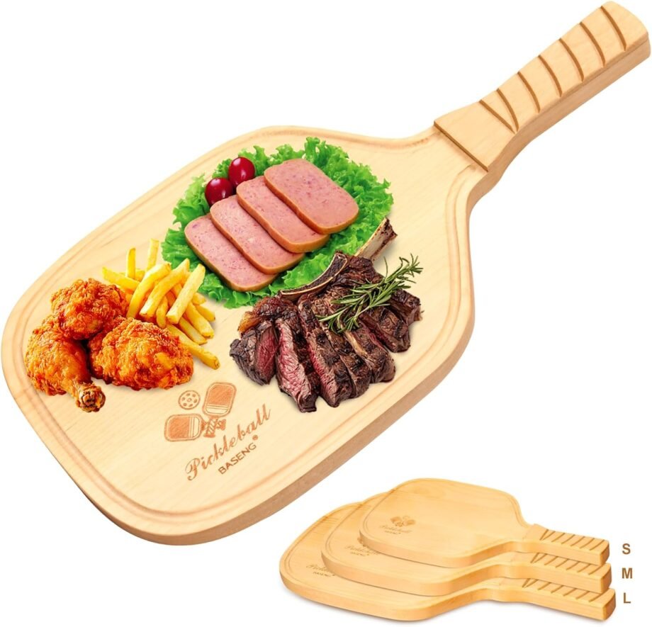 Serving Up Fun: The Pickleball Charcuterie & Cutting Board That Scores Big!