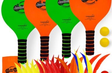 Smash Fun for Everyone: The Paddle Game Select Double Badminton Set Review!
