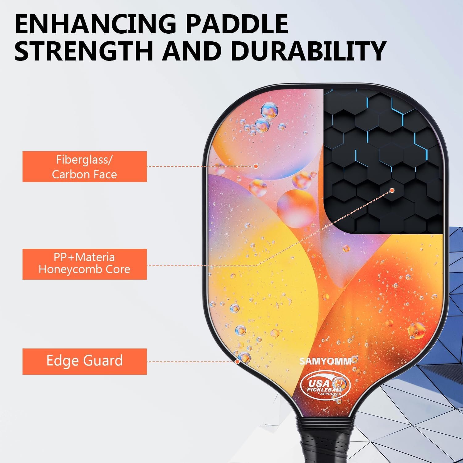 SAMYOMM Pickleball Paddles
