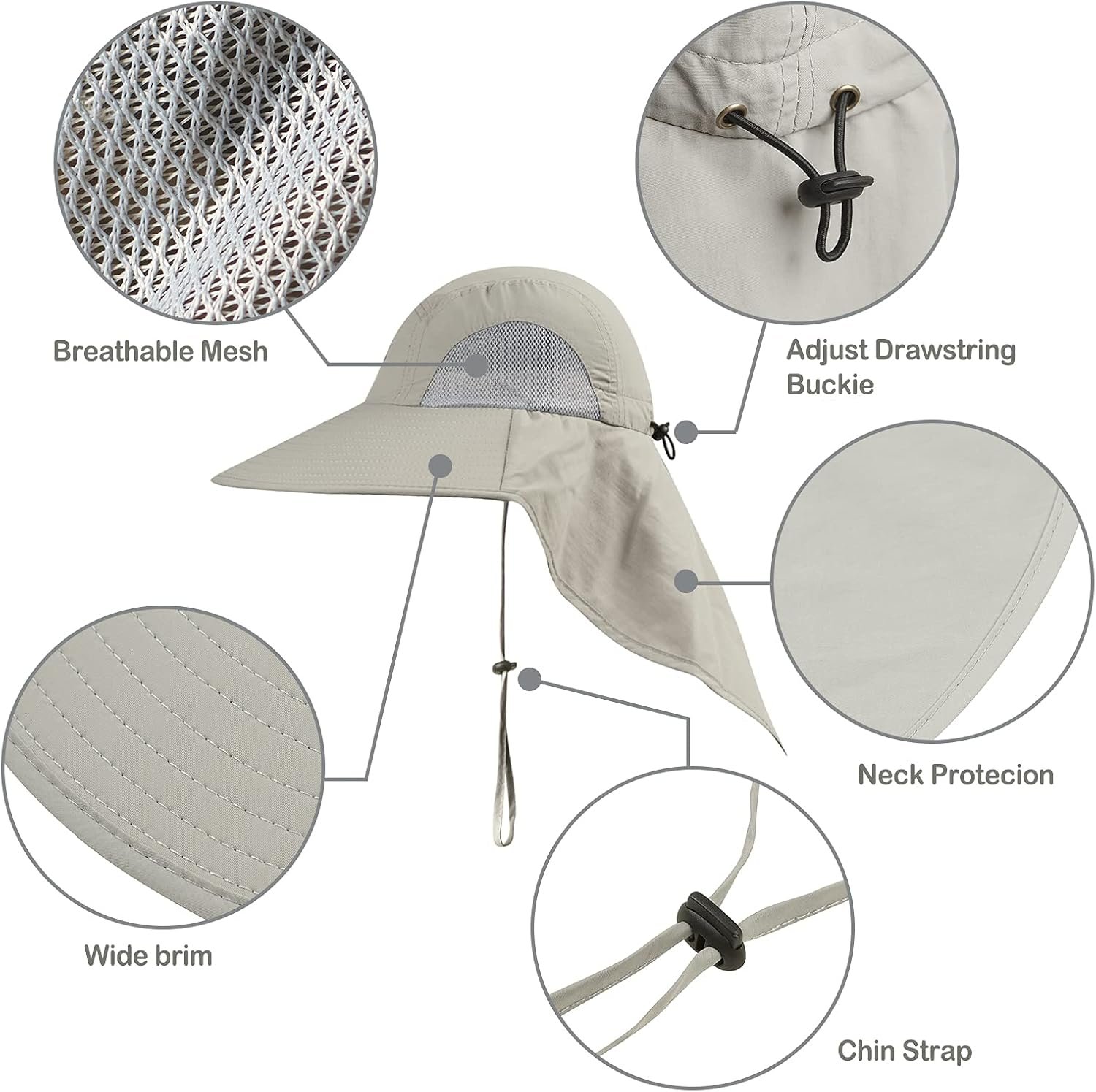 KOOLSOLY Sun Hat