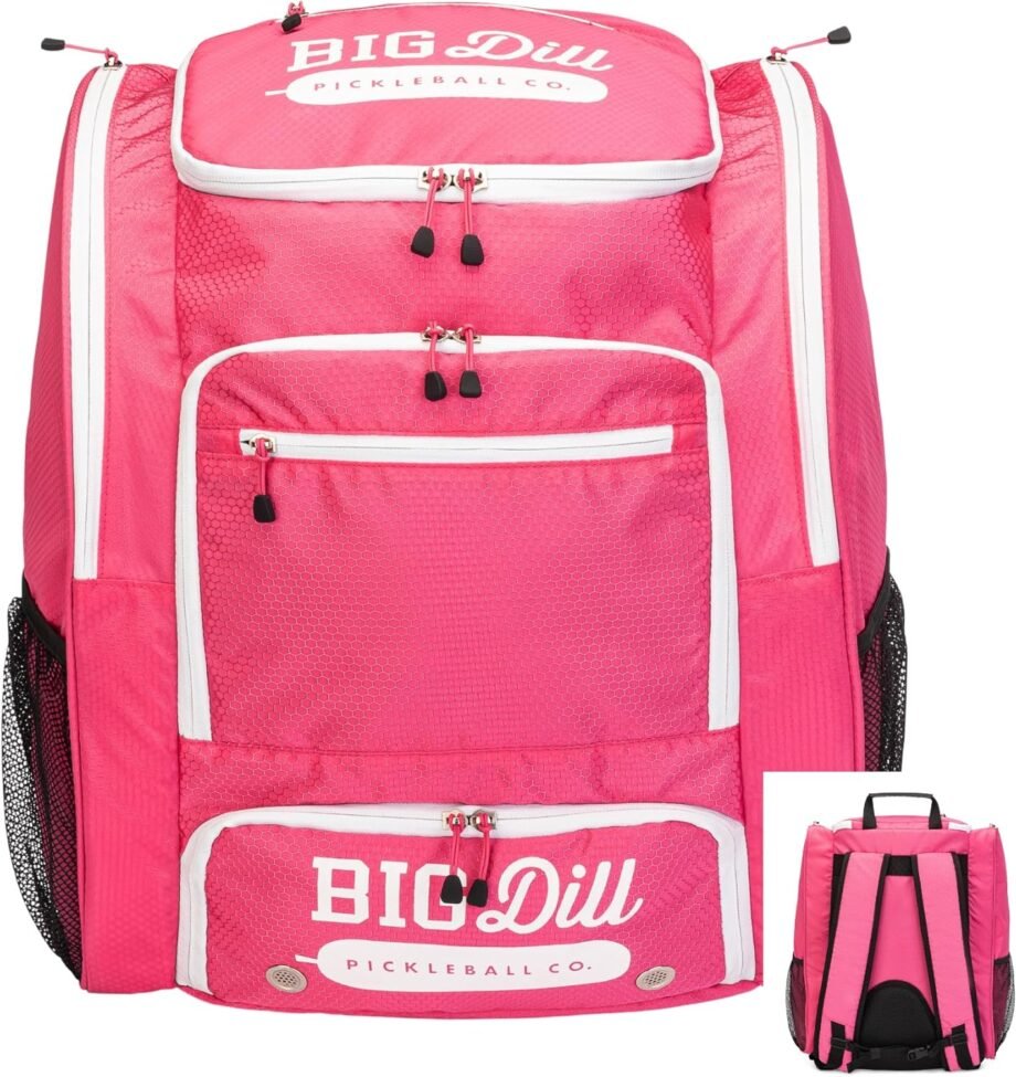 Swing into Fun: The Big Dill Pickleball Backpack Adventure!