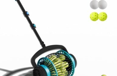 Tennis Ball Collector Roller: Your Back’s Best Friend for Quick and Easy Ball Picking!