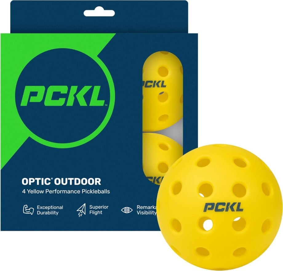 Unleash the Fun: A Deep Dive into PCKL Optic Speed Pickleball Balls!