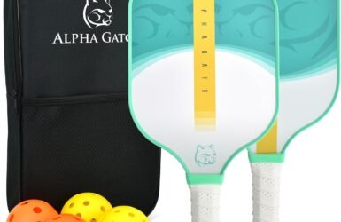 Ace Your Game: Review of the Carbon Fiber Pickleball Paddle Set!