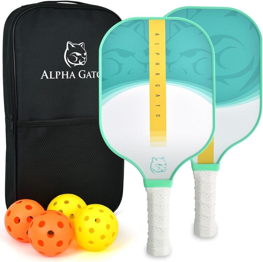 Ace Your Game: Review of the Carbon Fiber Pickleball Paddle Set!