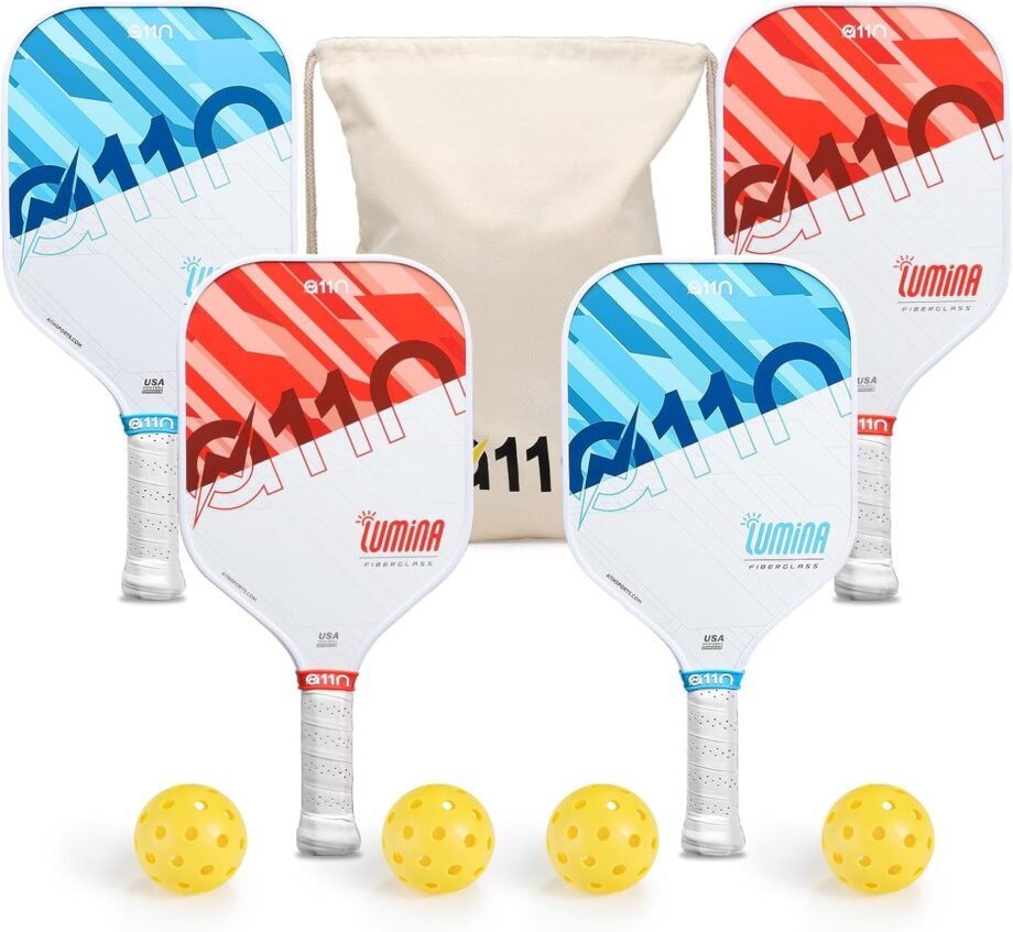Unleashing Fun: The A11N Pickleball Paddles Set of 4 for Every Beginner!