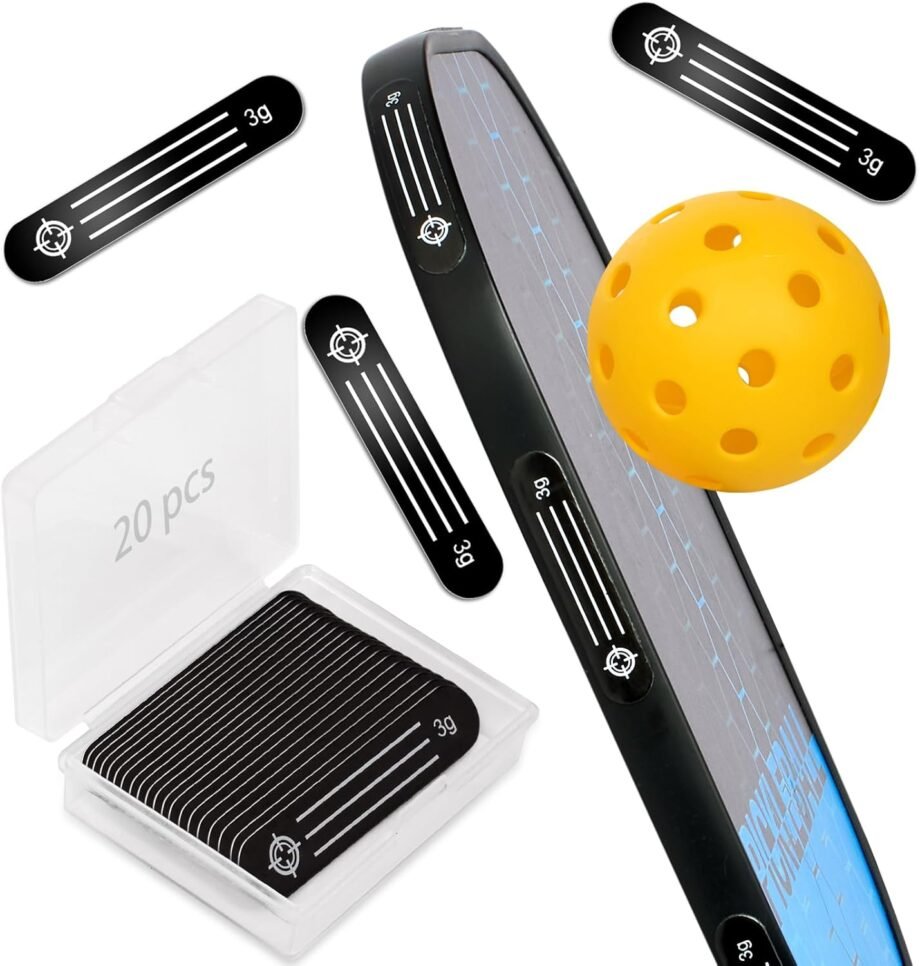 Level Up Your Game: Unleashing the Power of 20pcs Pickleball Lead Tape!