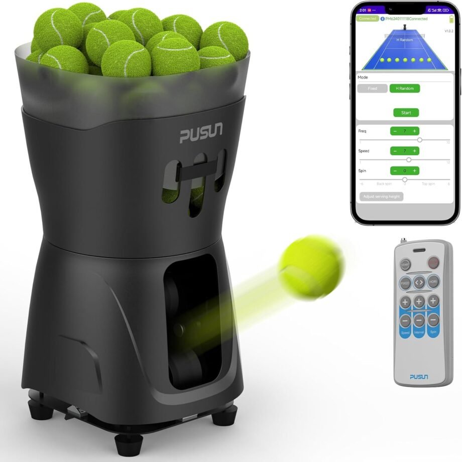 Serve Up Fun with the PT-Mini-Pro: The Ultimate Tennis Ball Machine for Beginners!