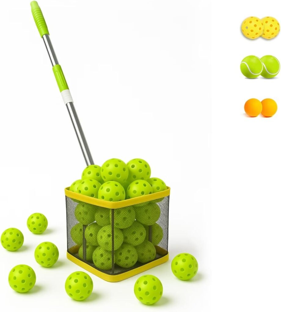 Master Your Game: The Pickleball Collector for Effortless Ball Retrieval and Storage!