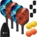 Serve Up Fun: The Ultimate Review of the Pro Lightweight Graphite Pickleball Paddle Set!