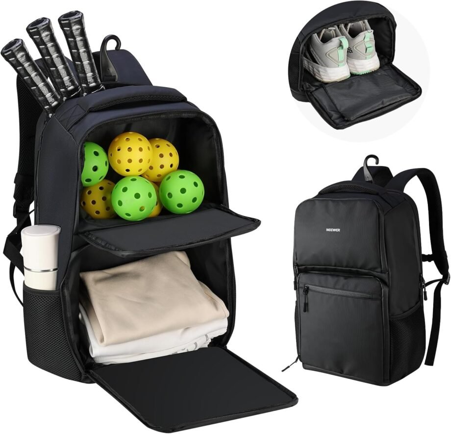 Pack It Up: Unleashing the NEEWER Pickleball Bag for All Your Game Day Essentials!