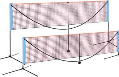 Net Gains: Unleashing Fun with the PATIKIL 20Ft Portable Badminton and Pickleball Set!