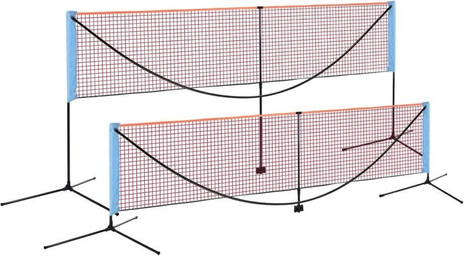 Net Gains: Unleashing Fun with the PATIKIL 20Ft Portable Badminton and Pickleball Set!