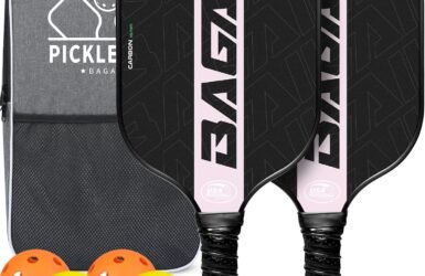 Serve Up Fun: A Review of BAGAIL Pickleball Paddles for Top Spin and Control!