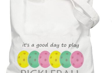 Serve Up Style: The It's a Good Day to Play Pickleball Canvas Tote Bag Review!
