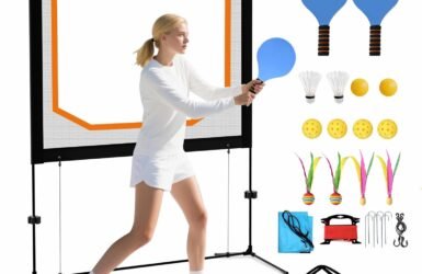 Serve Up Fun: The Paddle Game with Net - Your All-in-One Combo for Outdoor Adventures!