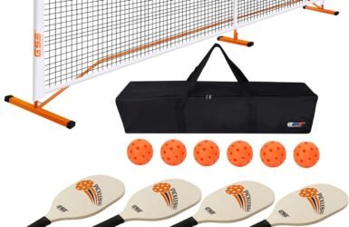 Score Big with the GSE Games & Sports Expert Portable Pickleball Net Set!