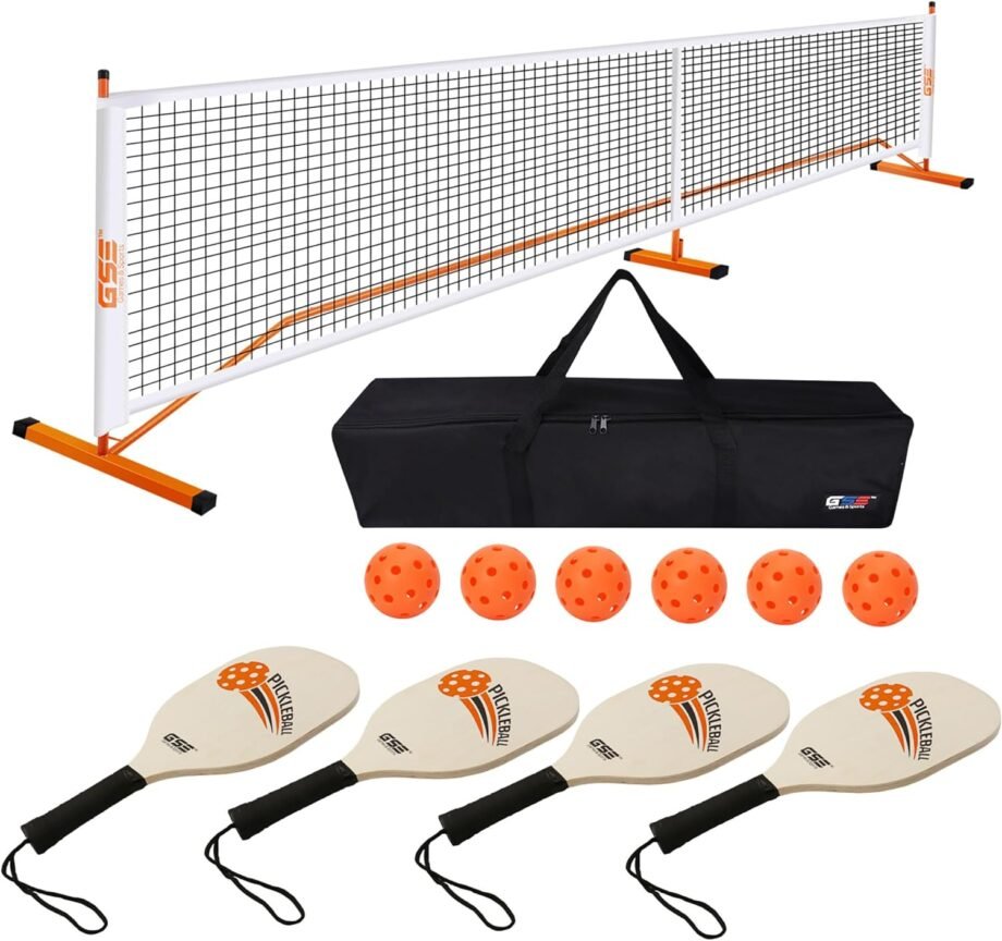 Score Big with the GSE Games & Sports Expert Portable Pickleball Net Set!