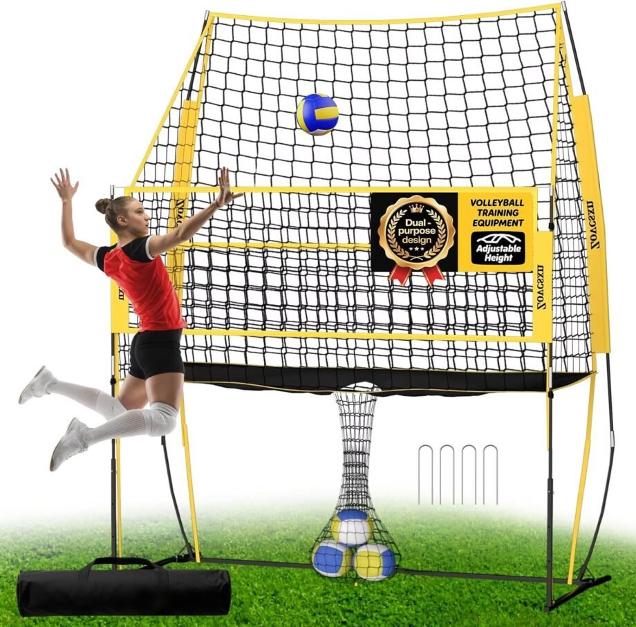 Elevate Your Game: A Review of the Volleyball Practice Net 8x11 FT!
