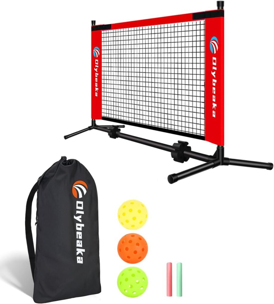 Unleash the Fun with the Ultimate 5ft to 12.5ft Mini Pickleball Net: Perfect for Driveway Adventures!