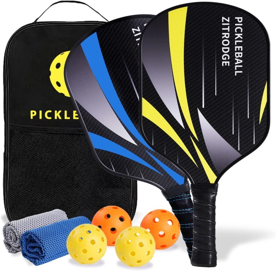 Dink It to Win It: The Ultimate Review of the Pickleball Paddles Set!
