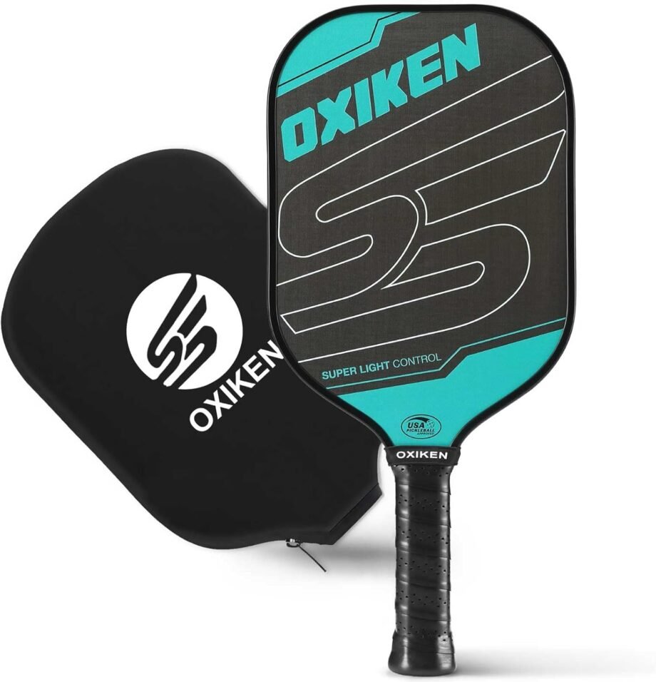 Serve Up the Fun with OXIKEN 16 mm Pickleball Paddles: Your Game-Enhancing Companion!