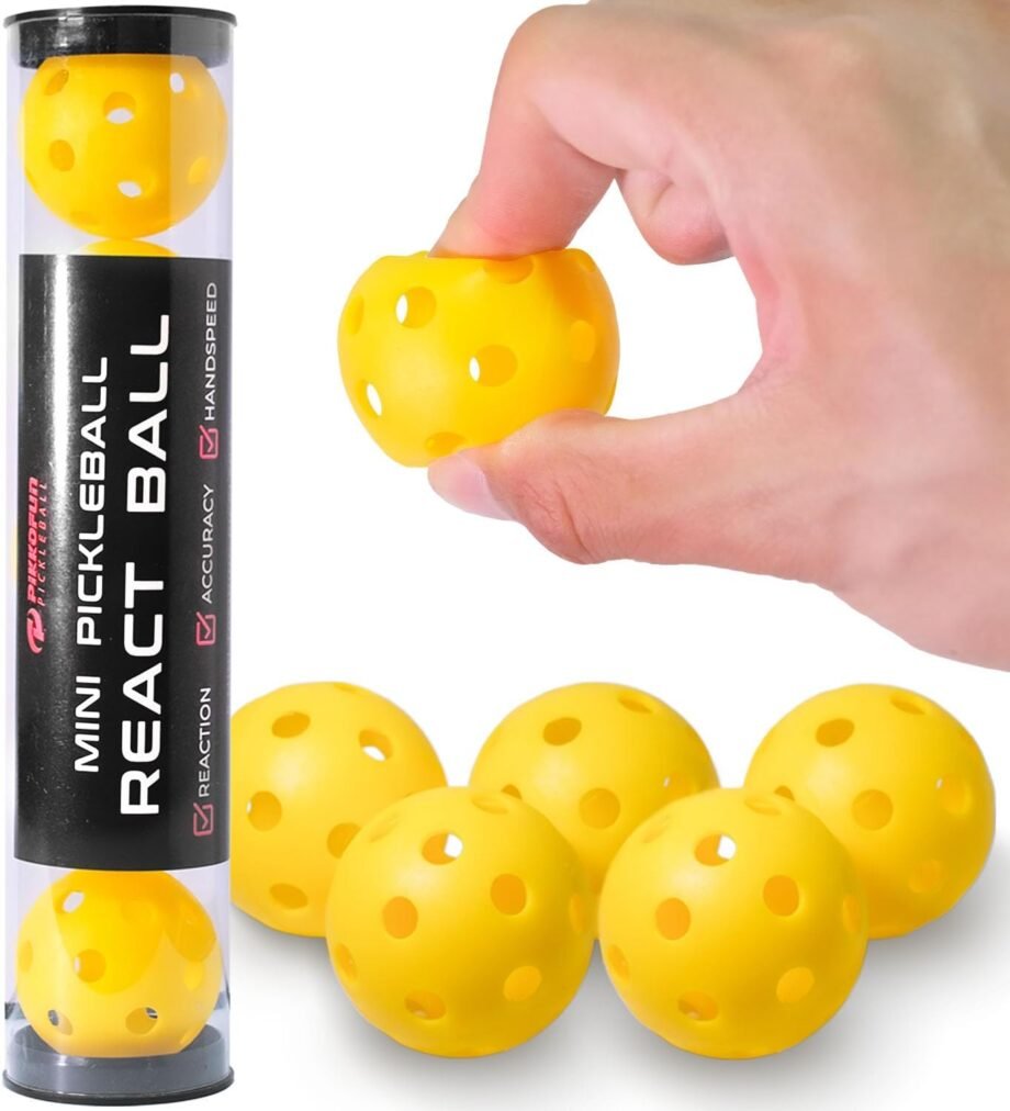 Unleashing Your Game: A Review of PIKKOFUN React Mini Pickleball Balls