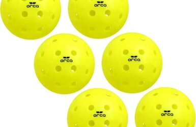 Game On with Orca 6 Pack Pickleballs: The Ultimate Tournament-Ready Balls for Indoor and Outdoor Fun!