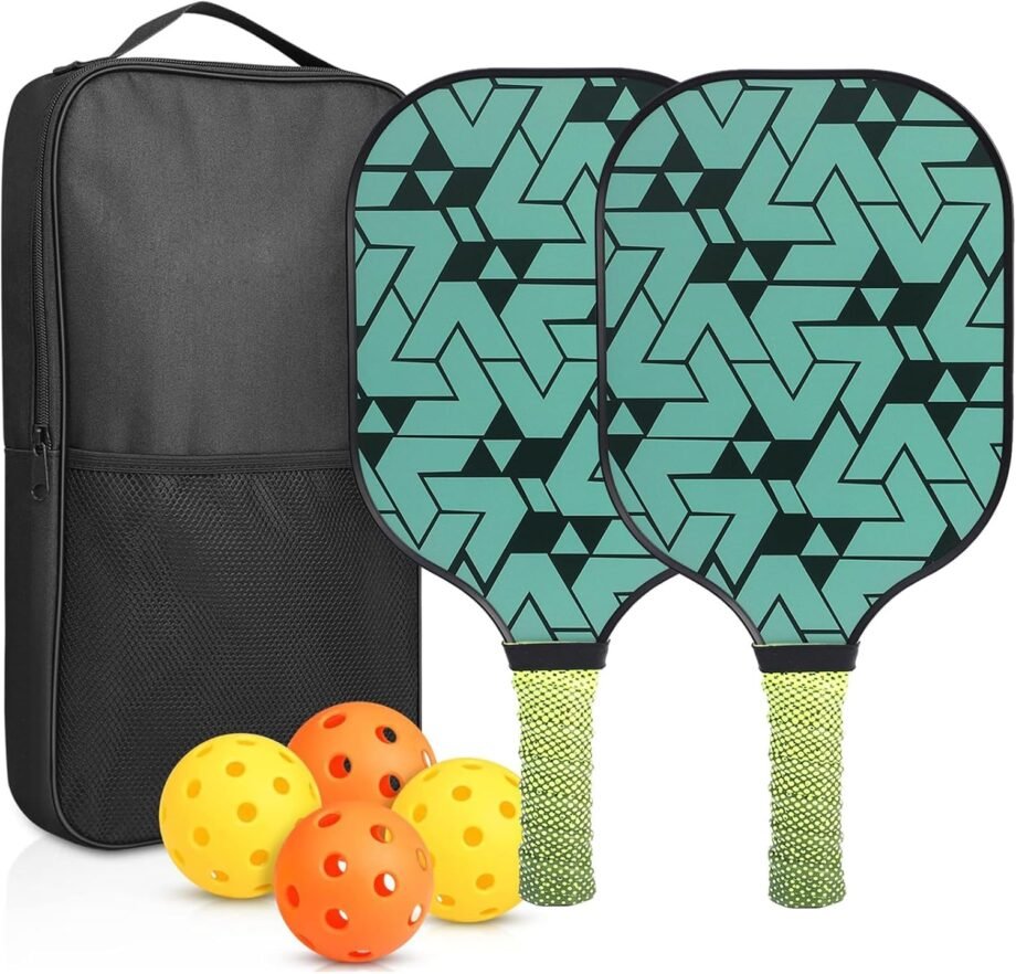 Dive into the Fun: Review of the USAPA Approved Pickleball Paddles Set of 2!