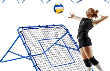 Bounce into Action: The Ultimate 4x4FT Volleyball Rebounder Net Review!