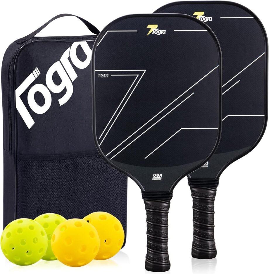 Swing into Fun: The Ultimate Review of TOGRA Pickleball Paddles Set!