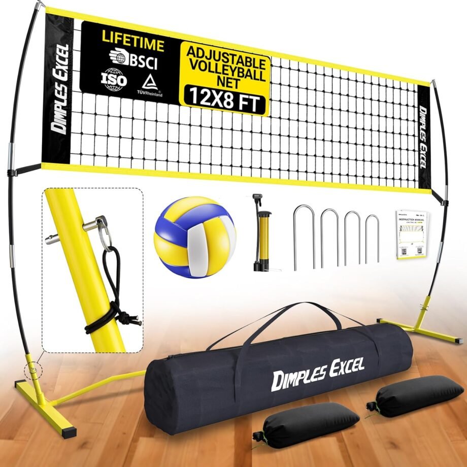 Spike Your Game: A Review of the Dimples Excel Portable Volleyball Net!