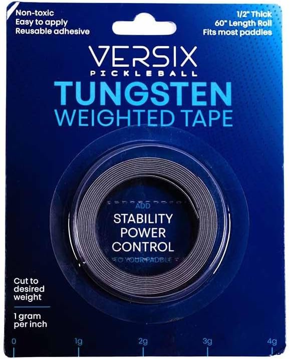 Unleashing Precision: A Review of Versix Pickleball Tungsten Tape for Ultimate Performance!