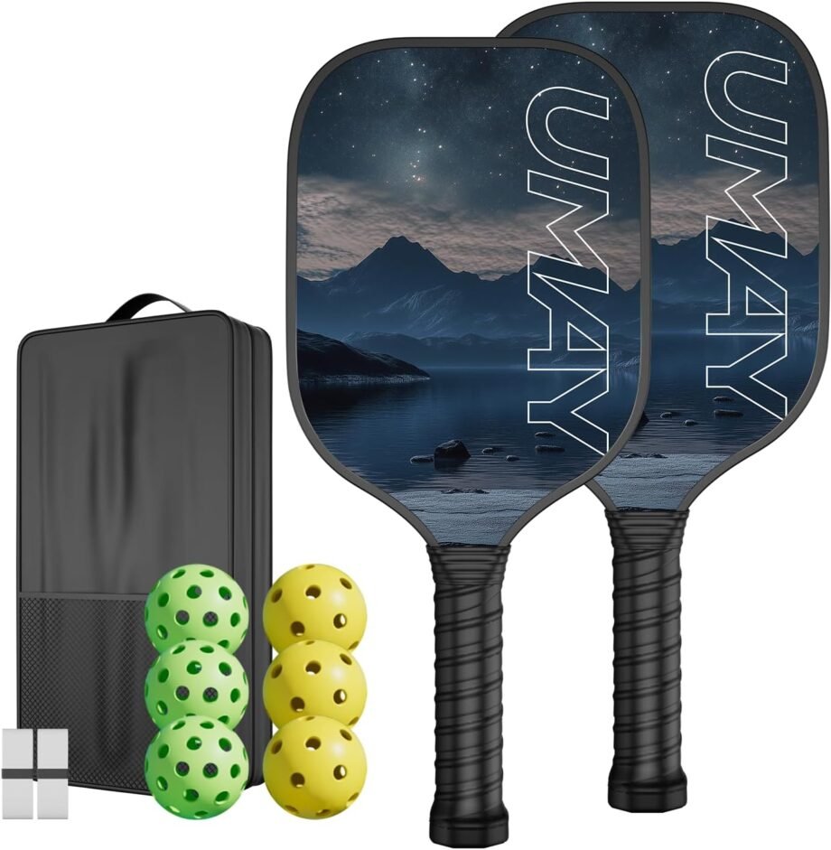 Get Ready to Rally: UMAY Fitness Pickleball Paddles Set Review!