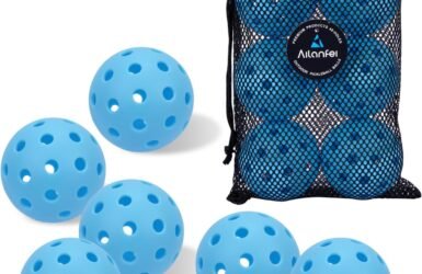 Serving Up Fun: A Review of the Perfectly Balanced Pickleball Balls 6 Pack!