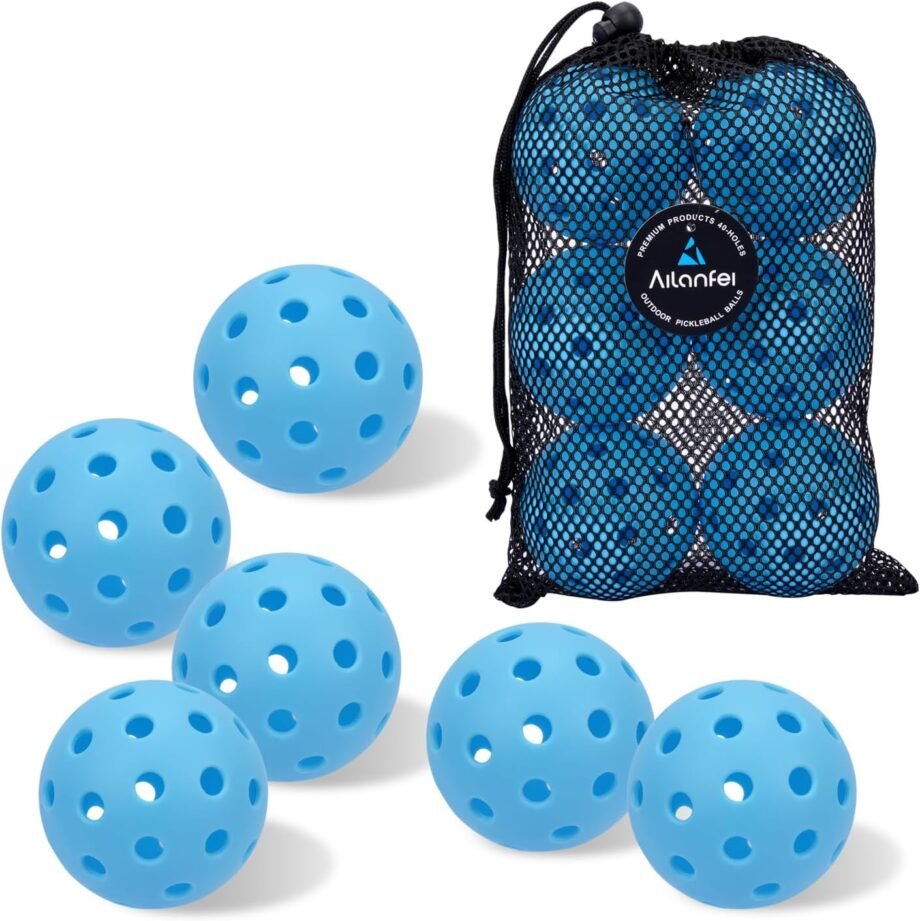 Serving Up Fun: A Review of the Perfectly Balanced Pickleball Balls 6 Pack!